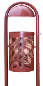 Kosz KU02 kosze parkowe kosze miejskie meble miejskie 1