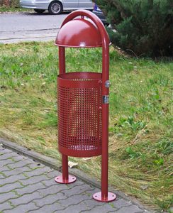 Kosz KU02 kosze parkowe kosze miejskie meble miejskie 4