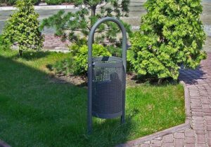 Kosz KU11 kosze parkowe kosze miejskie meble miejskie 3