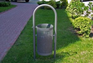 Kosz KU11 kosze parkowe kosze miejskie meble miejskie 4
