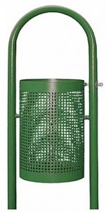 Kosz KU11 kosze parkowe kosze miejskie meble miejskie 5