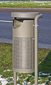 Kosz KU15 kosze parkowe kosze miejskie meble miejskie 3