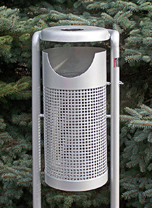 Kosz KU15 kosze parkowe kosze miejskie meble miejskie 4