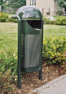 Kosz KU17 kosze parkowe kosze miejskie meble miejskie 4