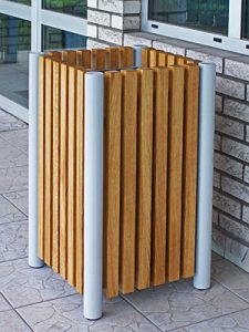 Kosz KU19 kosze parkowe kosze miejskie meble miejskie 1