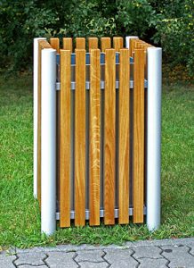 Kosz KU19 kosze parkowe kosze miejskie meble miejskie 5