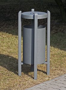 Kosz KU20 kosze parkowe kosze miejskie meble miejskie 2