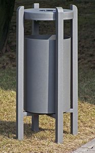 Kosz KU20 kosze parkowe kosze miejskie meble miejskie 4