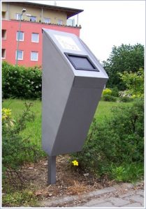 Kosz MORUS sprzątanie po psach kosz na psią kupę kosze na psie odchody