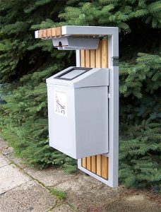 Kosz RINGO sprzątanie po psach kosz na psią kupę kosze na psie odchody