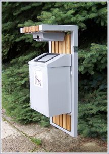 Kosz RINGO sprzątanie po psach kosz na psią kupę kosze na psie odchody