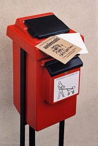 Kosz SABA sprzątanie po psach kosz na psią kupę kosze na psie odchody