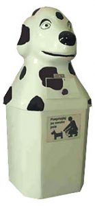 Kosz ATEK sprzątanie po psach kosz na psią kupę kosze na psie odchody