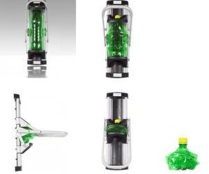 Zgniatarka do butelek i puszek naścienna segregacja odpadów-3