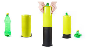 Zgniatarka do butelek i puszek stojąca segregacja odpadów-6